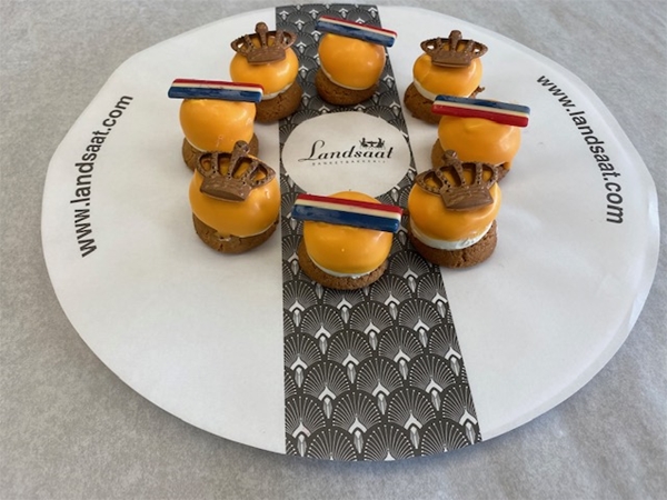 Oranje Petit Glace 8 stuks